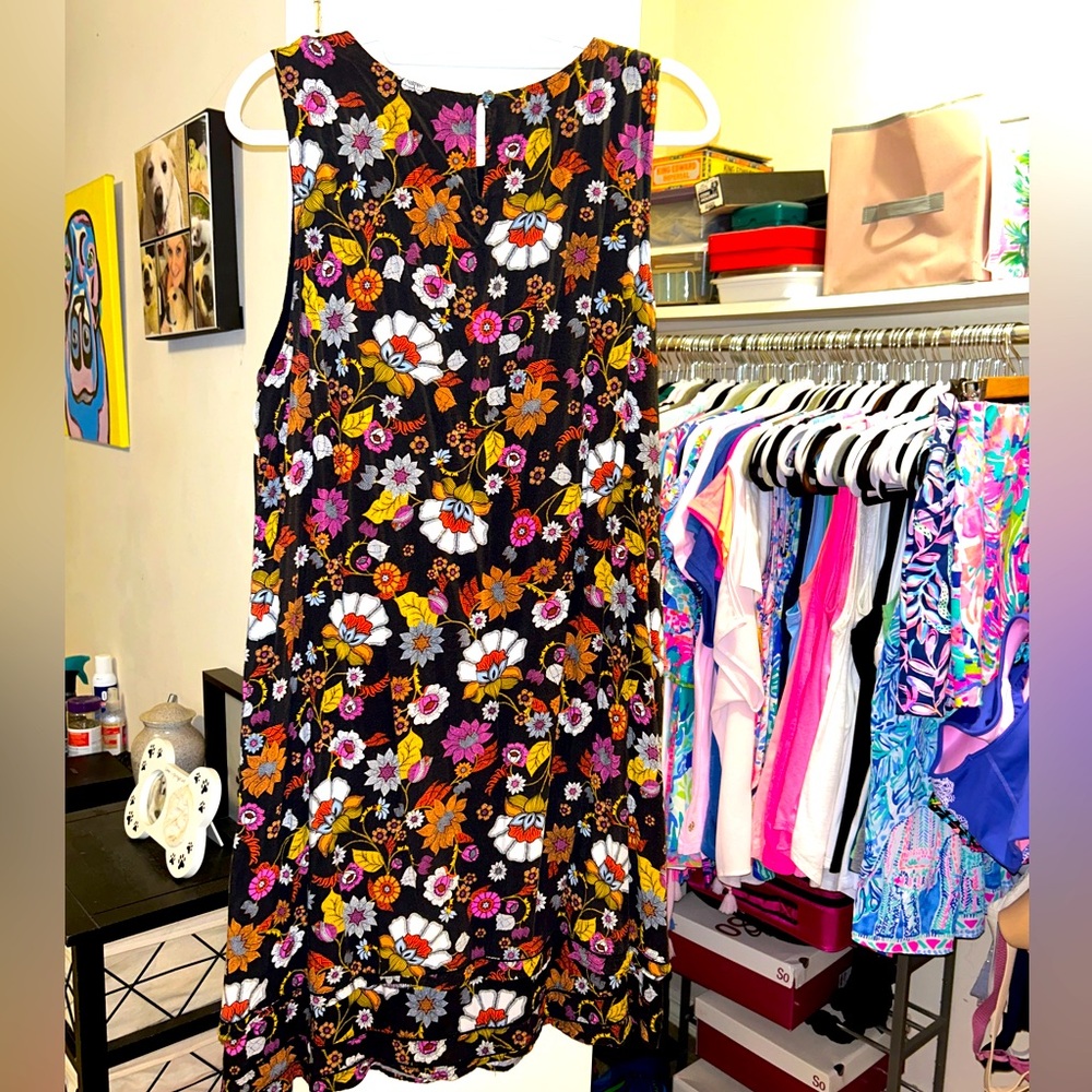 🌺J.Jill Floral Overlay Dress🌺
